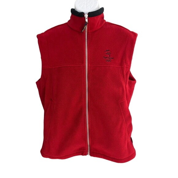 VTG 1996 line 7 men's M fleece full zip high neck jacket Sydney 2000 Olympics - Picture 1 of 12